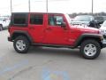 Flame Red - Wrangler Unlimited Rubicon 4x4 Photo No. 5
