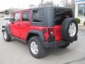 Flame Red - Wrangler Unlimited Rubicon 4x4 Photo No. 9