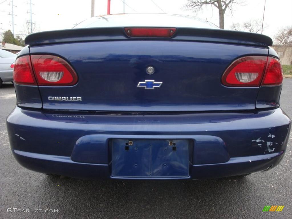 2000 Cavalier Coupe - Indigo Blue Metallic / Graphite photo #4