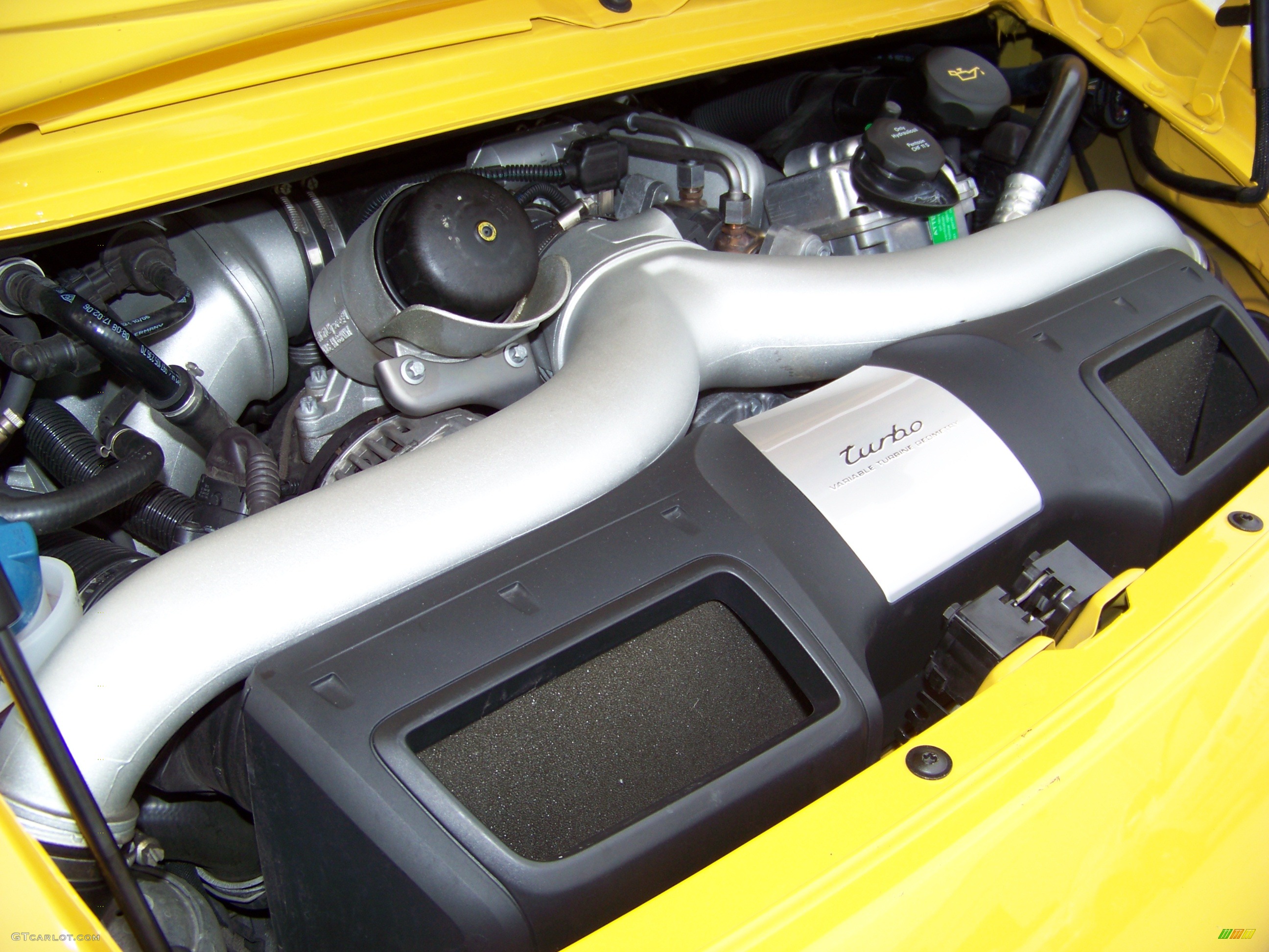 2007 911 Turbo Coupe - Speed Yellow / Black/Stone Grey photo #27