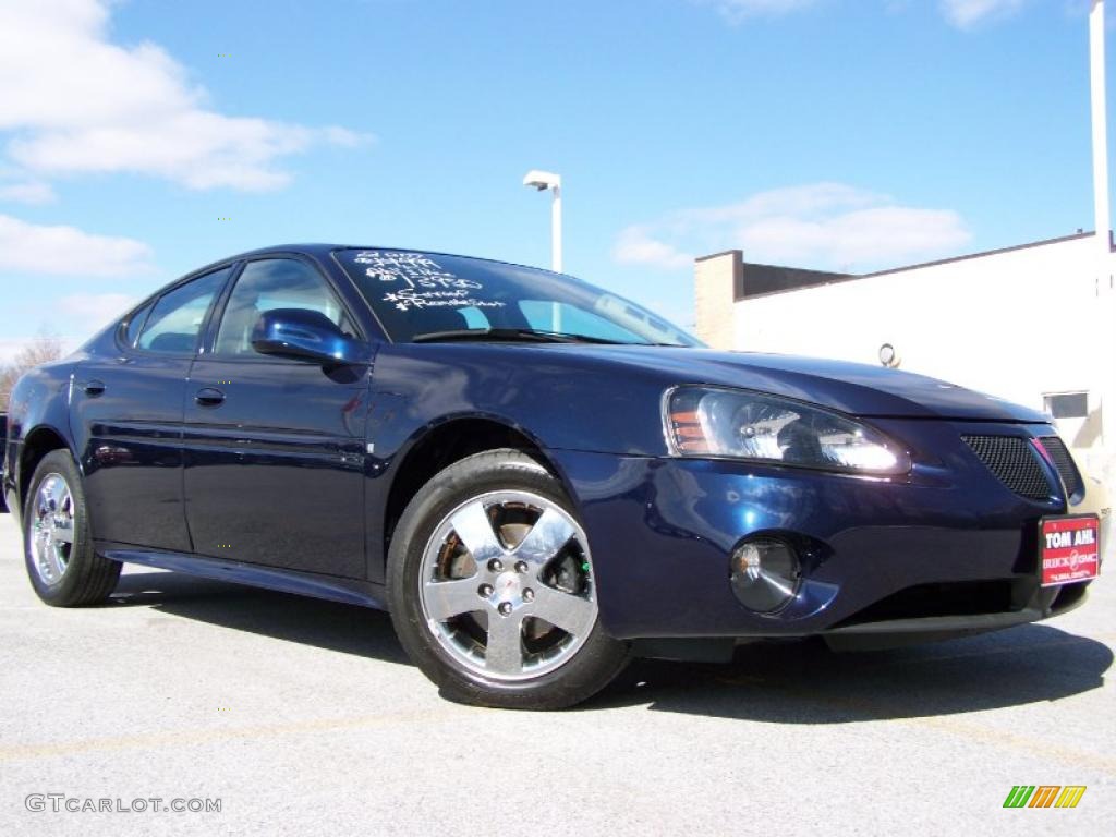 Midnight Blue Metallic Pontiac Grand Prix