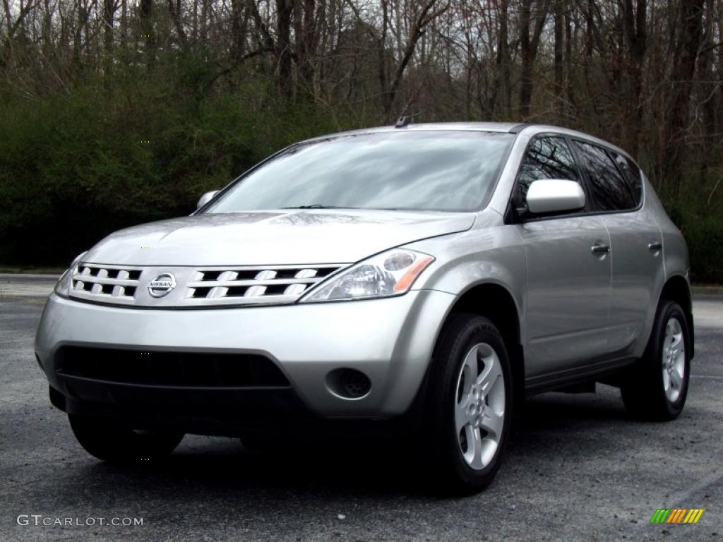 2005 Murano S - Sheer Silver Metallic / Charcoal photo #2