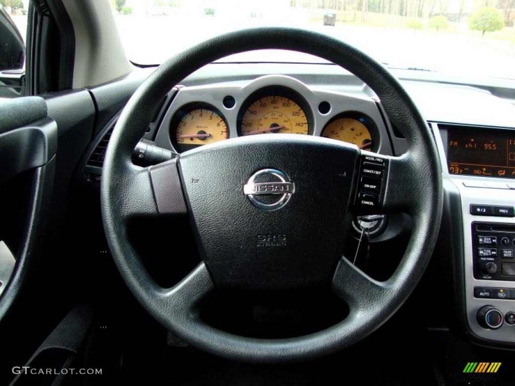 2005 Murano S - Sheer Silver Metallic / Charcoal photo #31