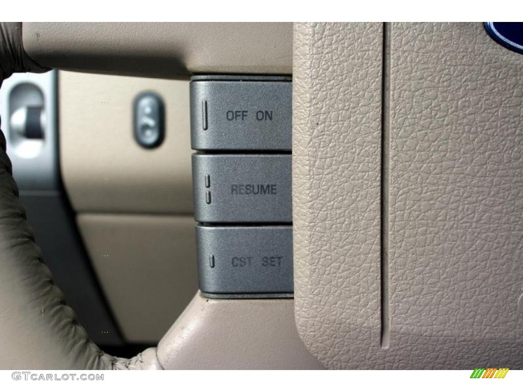 2004 F150 Lariat SuperCrew 4x4 - Aspen Green Metallic / Tan photo #65