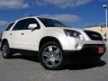 2010 Summit White GMC Acadia SLT AWD  photo #1