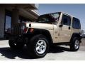 2000 Desert Sand Pearl Jeep Wrangler Sport 4x4  photo #13