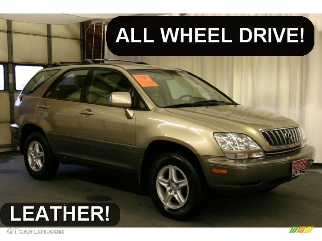 2001 RX 300 AWD - Burnished Gold Metallic / Ivory photo #1