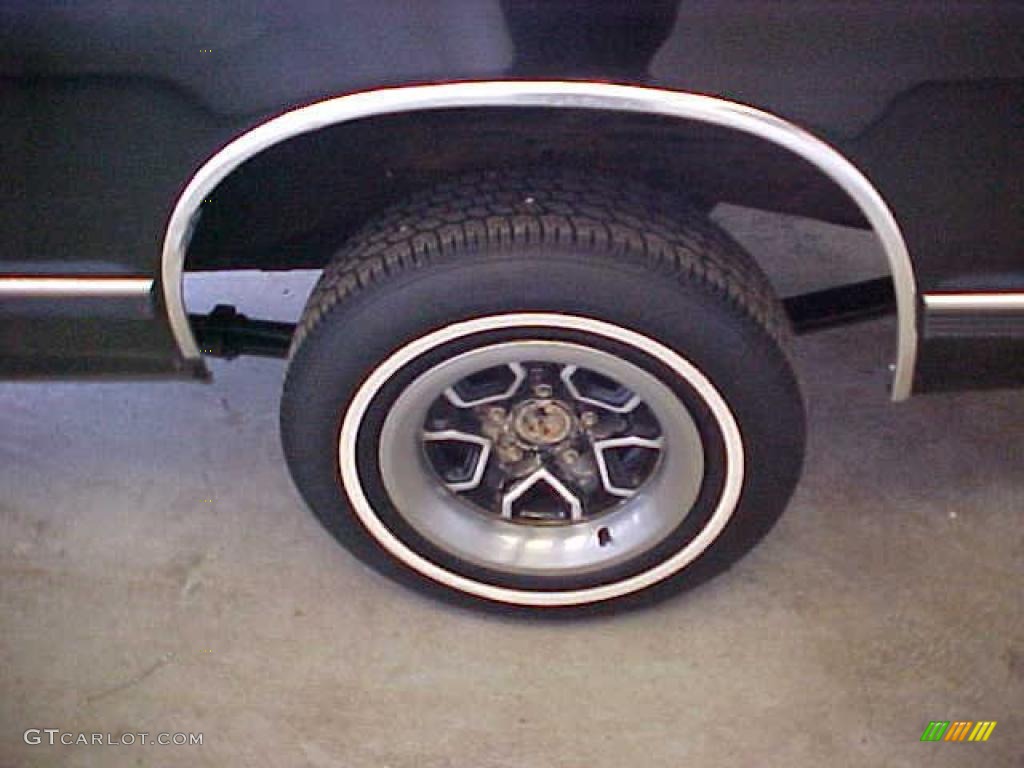 1992 S10 Regular Cab - Midnight Black / Red photo #12