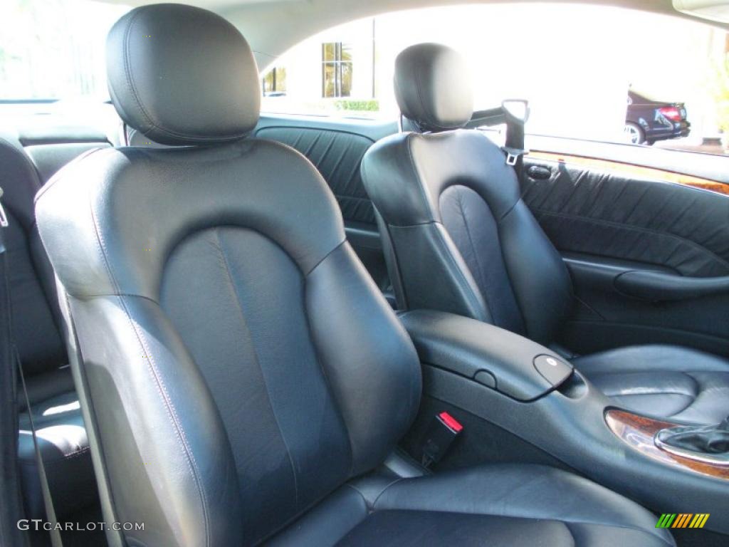 2006 CLK 500 Coupe - Pewter Metallic / Black photo #15