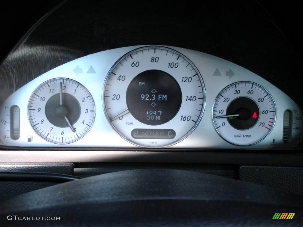 2006 CLK 500 Coupe - Pewter Metallic / Black photo #20