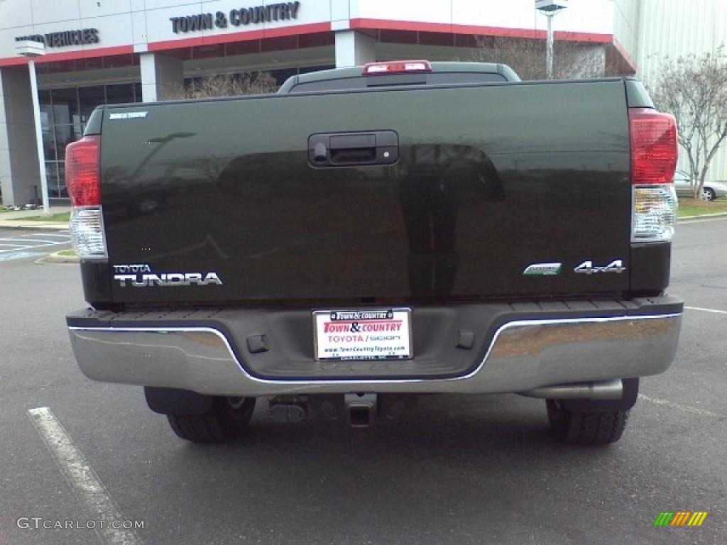 2010 Tundra TRD Double Cab 4x4 - Spruce Green Mica / Black photo #26