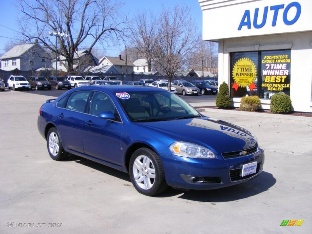 2006 Impala LT - Laser Blue Metallic / Gray photo #2