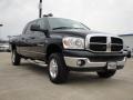 2007 Brilliant Black Crystal Pearl Dodge Ram 1500 SLT Mega Cab 4x4  photo #1