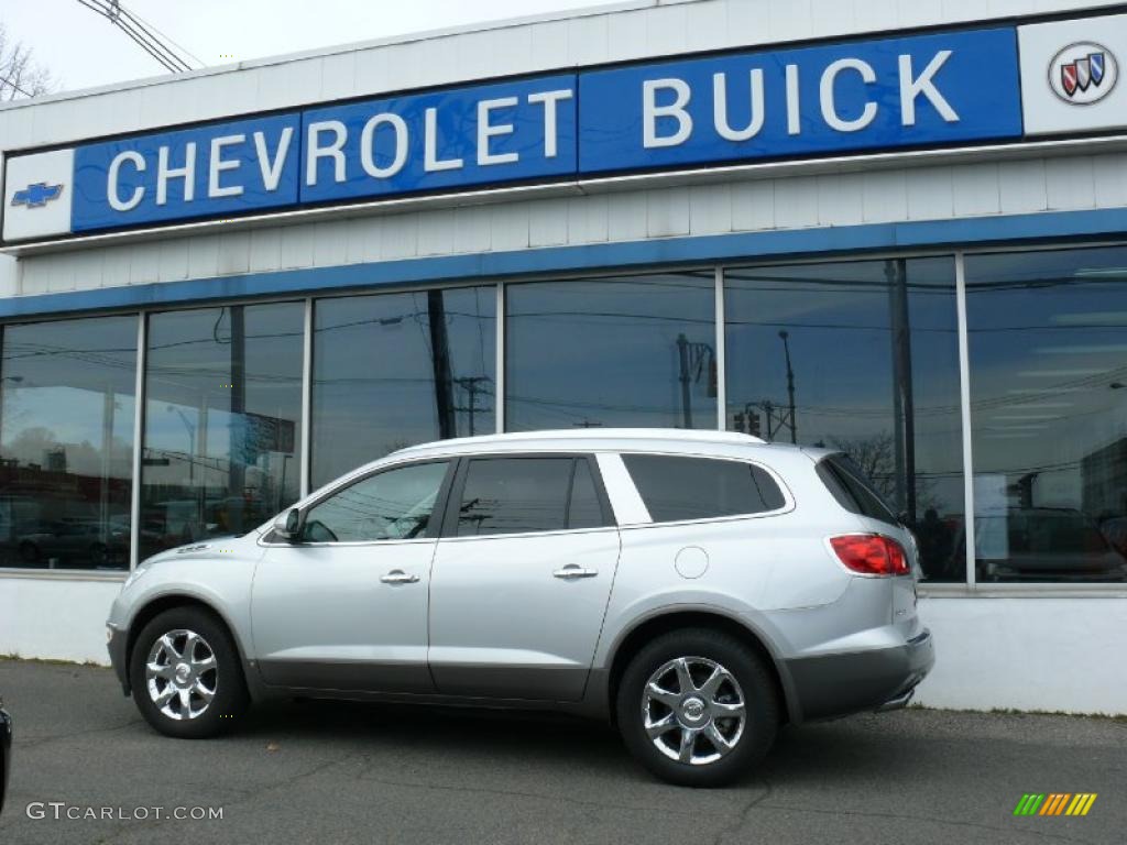 2009 Enclave CXL AWD - Quicksilver Metallic / Ebony Black/Ebony photo #1