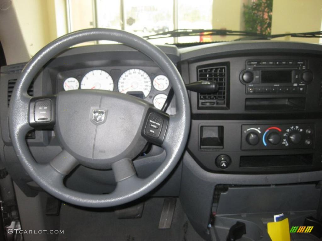 2008 Ram 1500 SXT Quad Cab - Mineral Gray Metallic / Medium Slate Gray photo #13