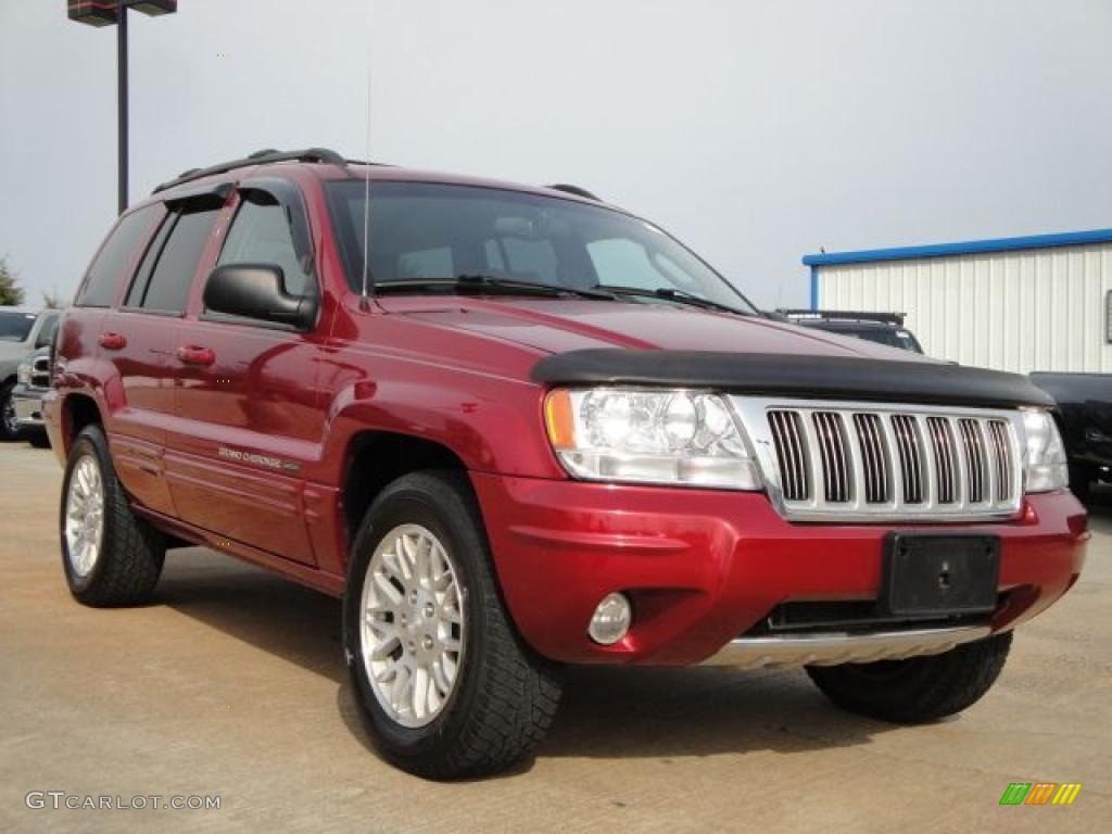 Inferno Red Pearl Jeep Grand Cherokee