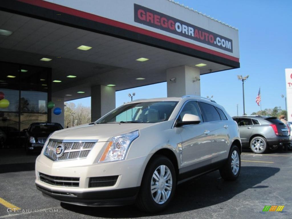 2010 SRX V6 - Gold Mist / Shale/Ebony photo #1