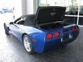 2003 Electron Blue Metallic Chevrolet Corvette Convertible  photo #10