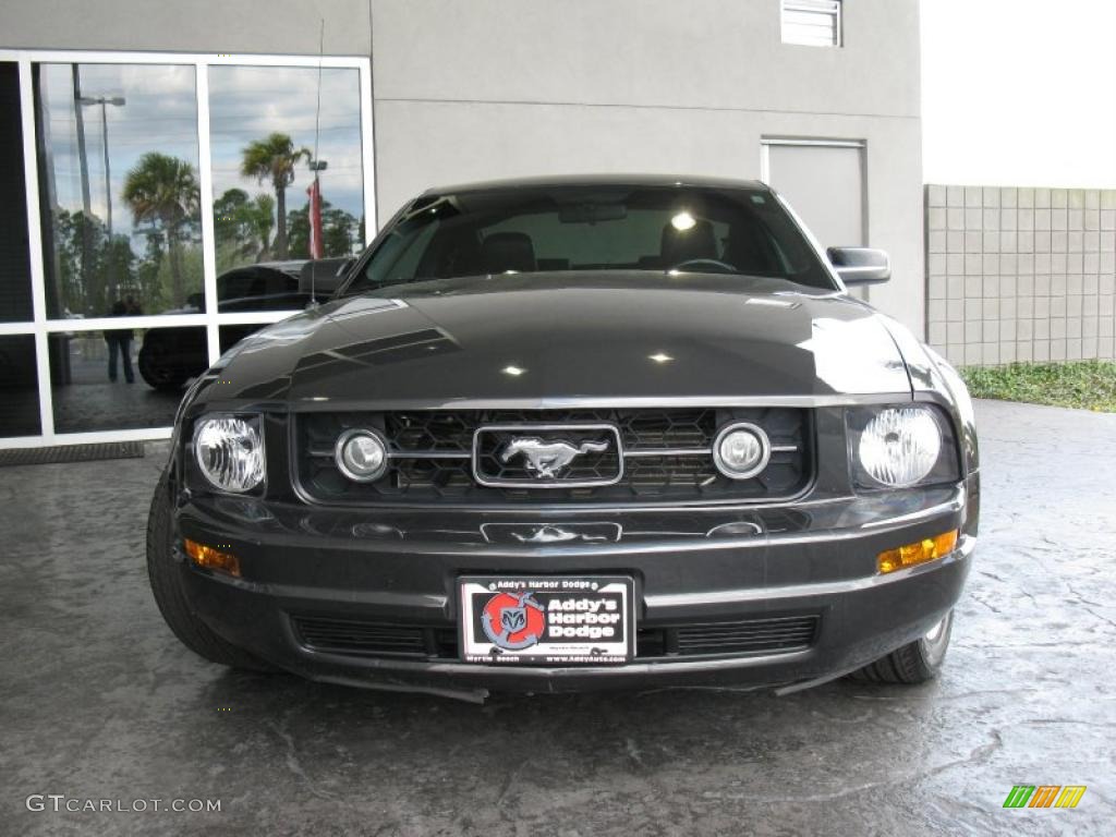 2007 Mustang V6 Premium Coupe - Alloy Metallic / Dark Charcoal photo #3