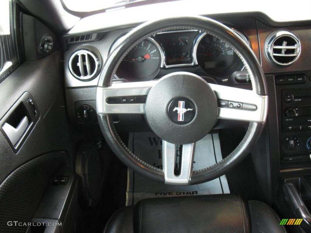 2007 Mustang V6 Premium Coupe - Alloy Metallic / Dark Charcoal photo #17