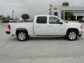 2008 Summit White GMC Sierra 1500 SLE Crew Cab  photo #2