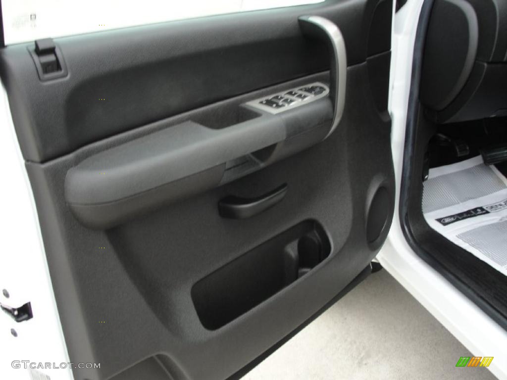 2008 Sierra 1500 SLE Crew Cab - Summit White / Ebony photo #31