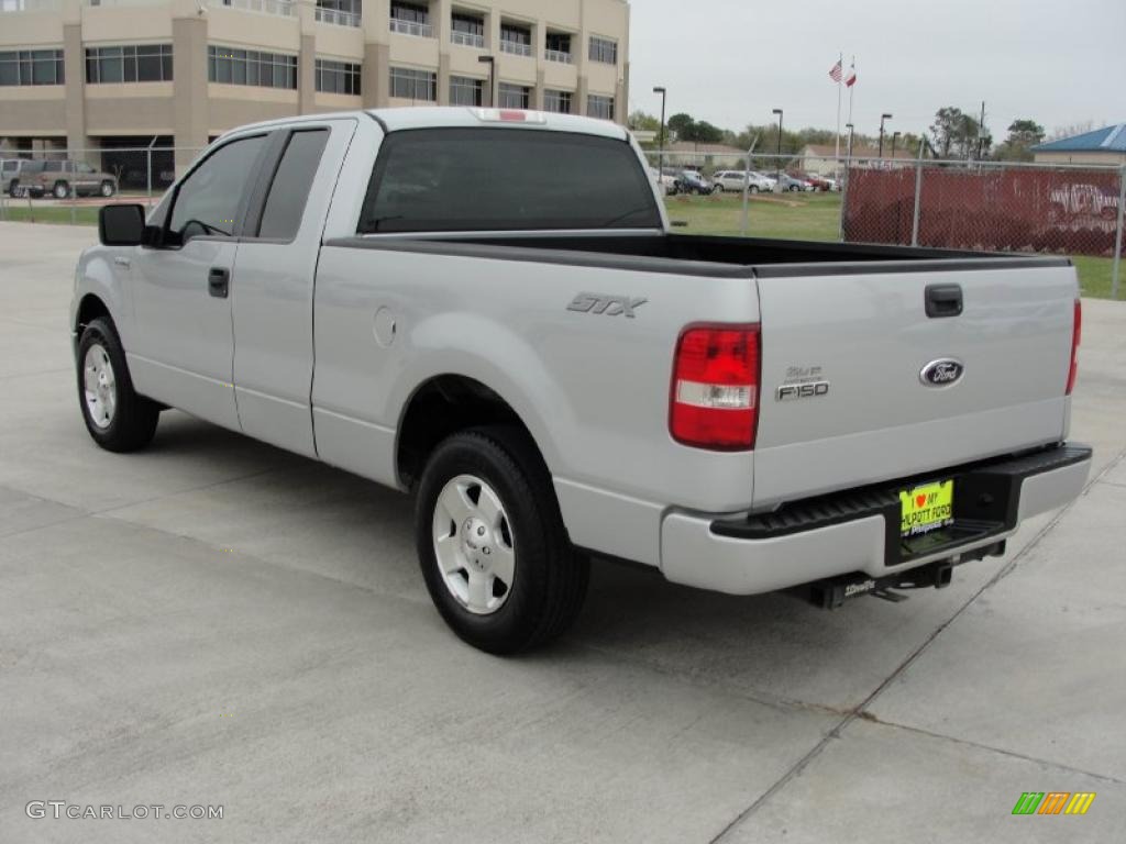 2006 F150 STX SuperCab - Silver Metallic / Medium/Dark Flint photo #5