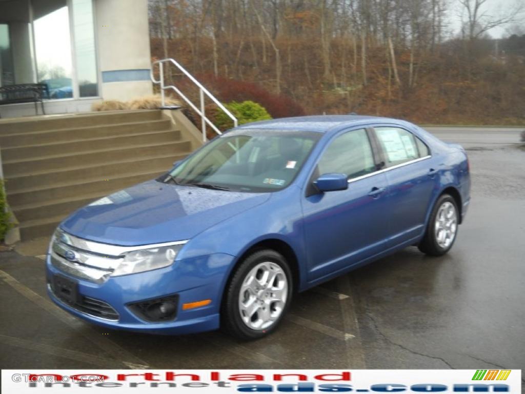 2010 Fusion SE - Sport Blue Metallic / Charcoal Black photo #2