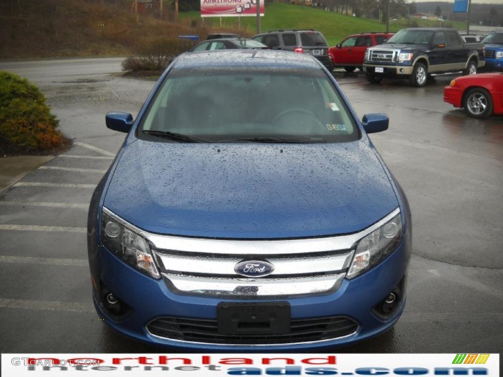 2010 Fusion SE - Sport Blue Metallic / Charcoal Black photo #3