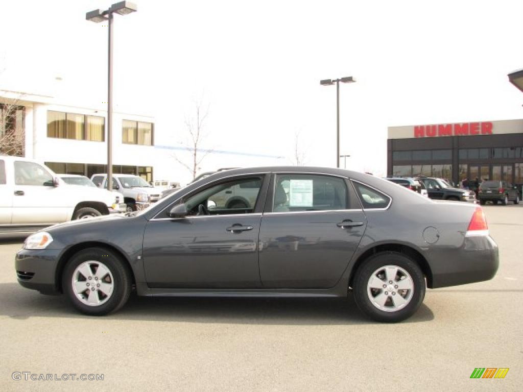 Cyber Gray Metallic Chevrolet Impala