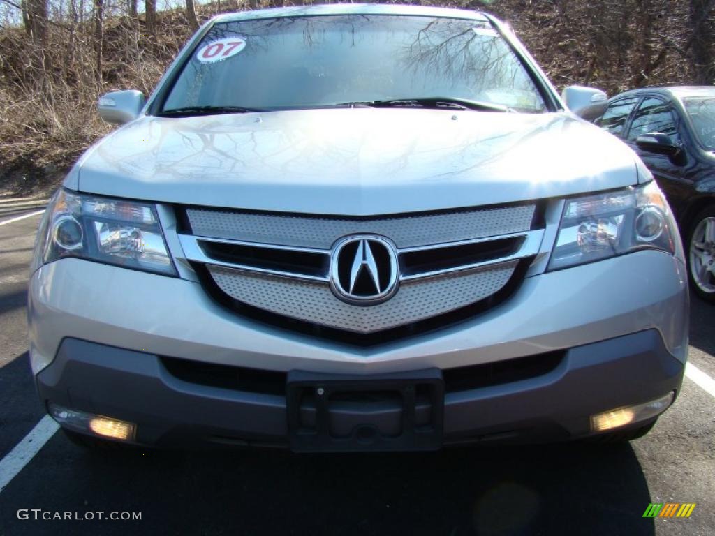 2007 MDX Technology - Billet Silver Metallic / Taupe photo #2