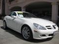 Alabaster White - SLK 350 Roadster Photo No. 1