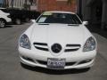 Alabaster White - SLK 350 Roadster Photo No. 8