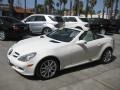 Alabaster White - SLK 350 Roadster Photo No. 23