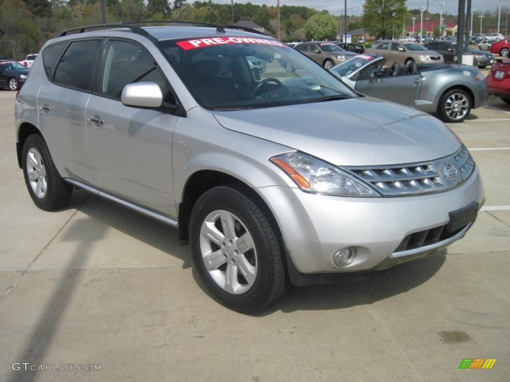 2006 Murano SL - Brilliant Silver Metallic / Charcoal photo #2