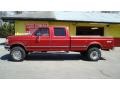 Toreador Red Metallic - F350 XLT Crew Cab 4x4 Photo No. 2