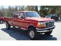 Toreador Red Metallic - F350 XLT Crew Cab 4x4 Photo No. 7