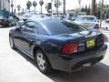 2002 True Blue Metallic Ford Mustang V6 Coupe  photo #5