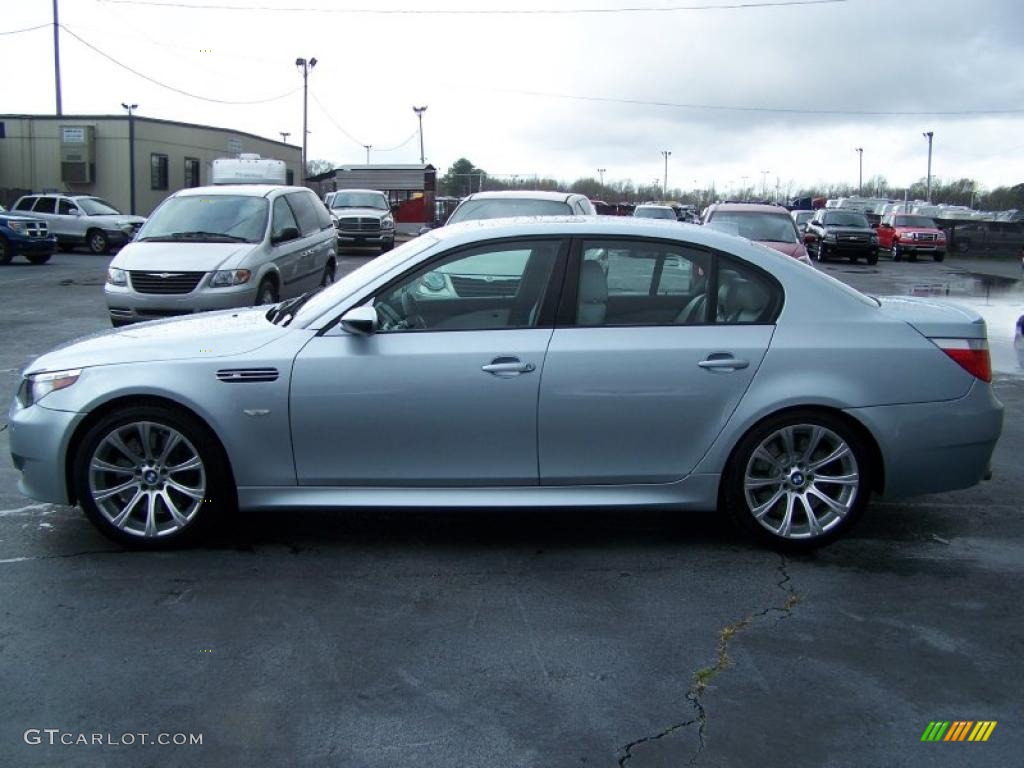 2007 M5 Sedan - Silverstone Silver Metallic / Silverstone photo #1