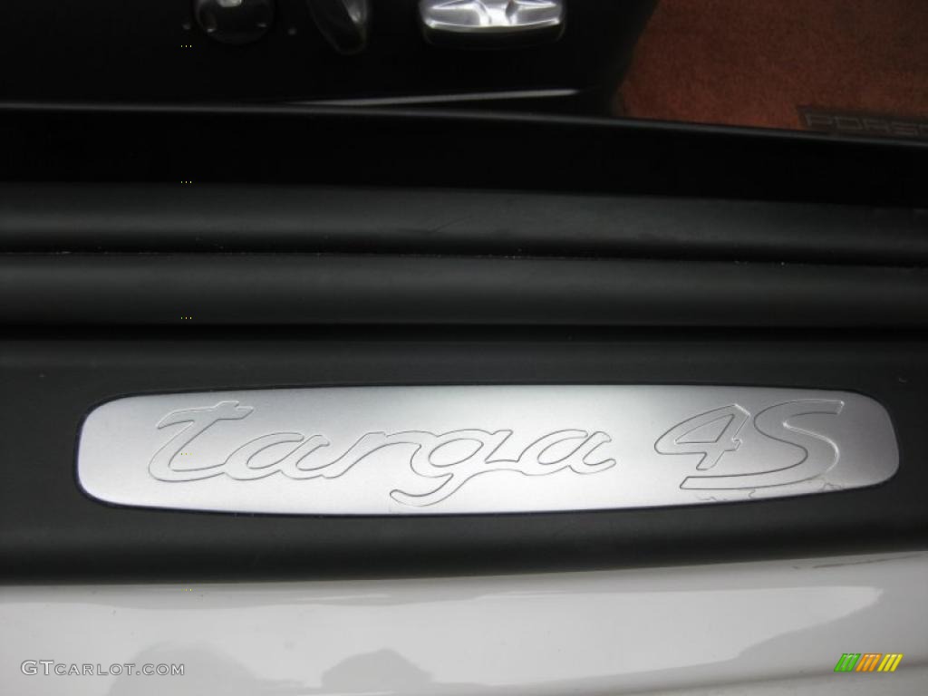 2007 911 Targa 4S - Carrara White / Terracotta photo #34