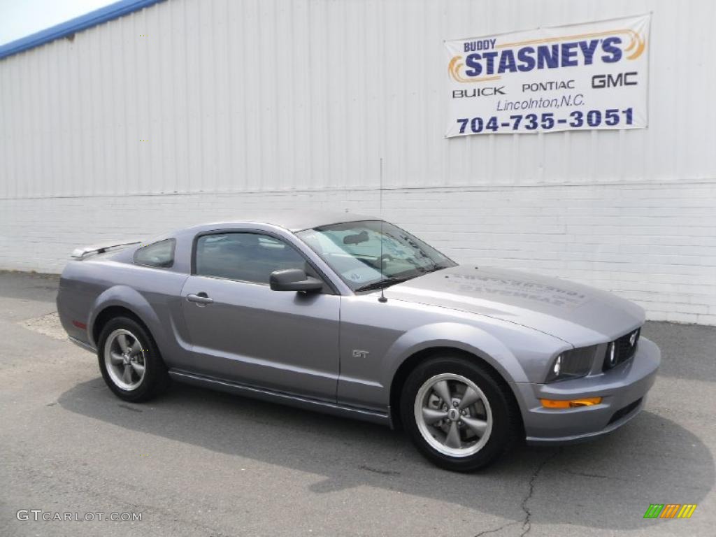 2006 Mustang GT Deluxe Coupe - Tungsten Grey Metallic / Dark Charcoal photo #1