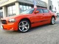 2008 HEMI Orange Pearl Dodge Charger R/T Daytona  photo #2