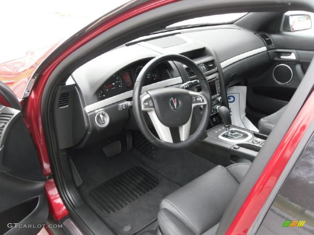 2009 G8 Sedan - Sport Red Metallic / Onyx photo #24