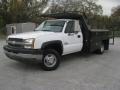 Summit White - Silverado 3500HD Regular Cab Chassis Photo No. 6