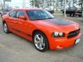 2008 HEMI Orange Pearl Dodge Charger R/T Daytona  photo #7