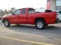 2007 Flame Red Dodge Dakota ST Club Cab  photo #3