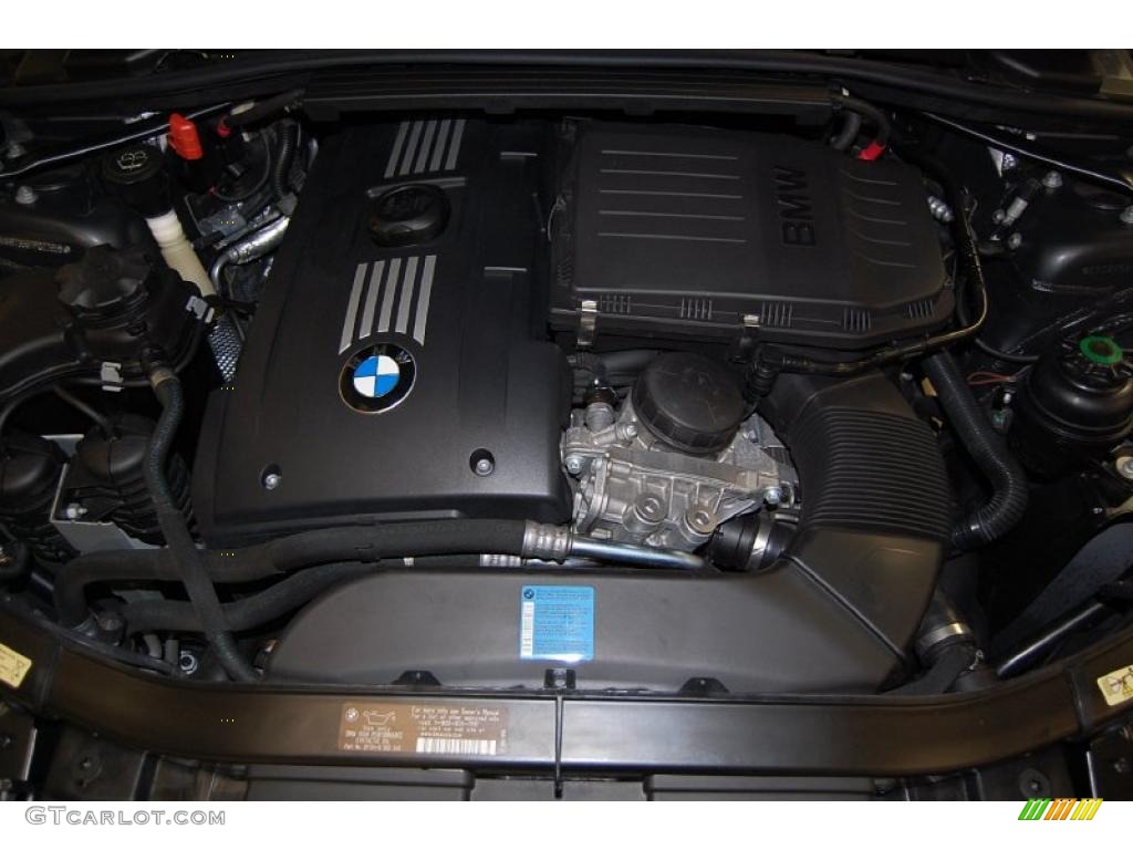 2007 3 Series 335i Coupe - Jet Black / Black photo #17