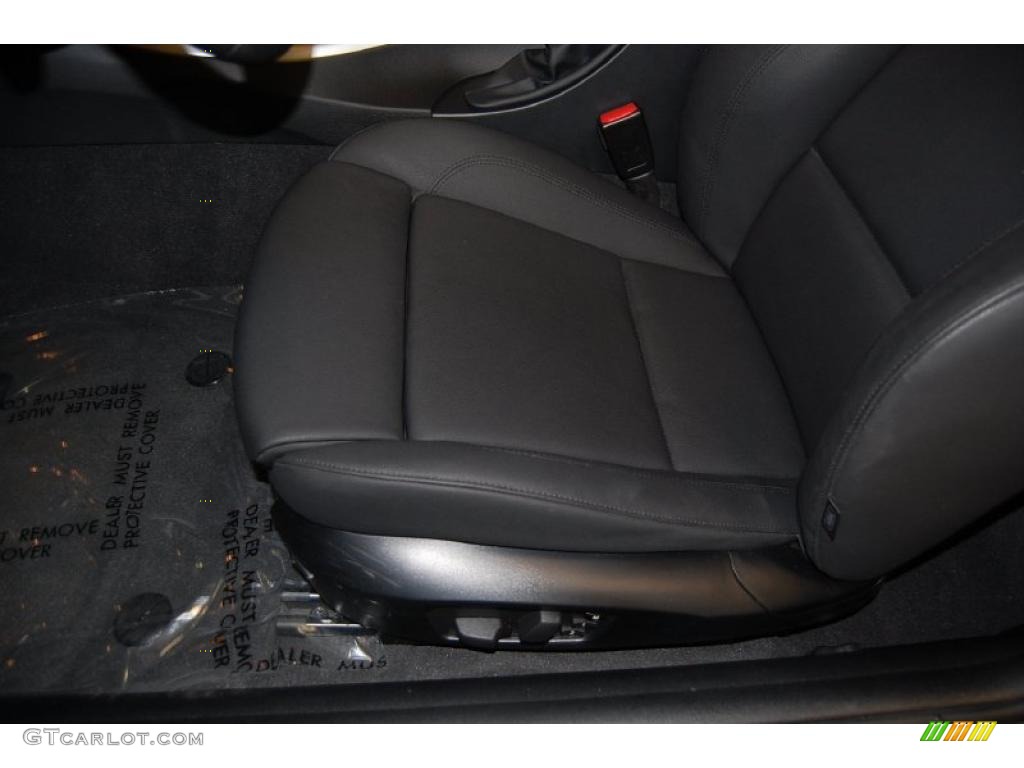 2007 3 Series 335i Coupe - Jet Black / Black photo #21