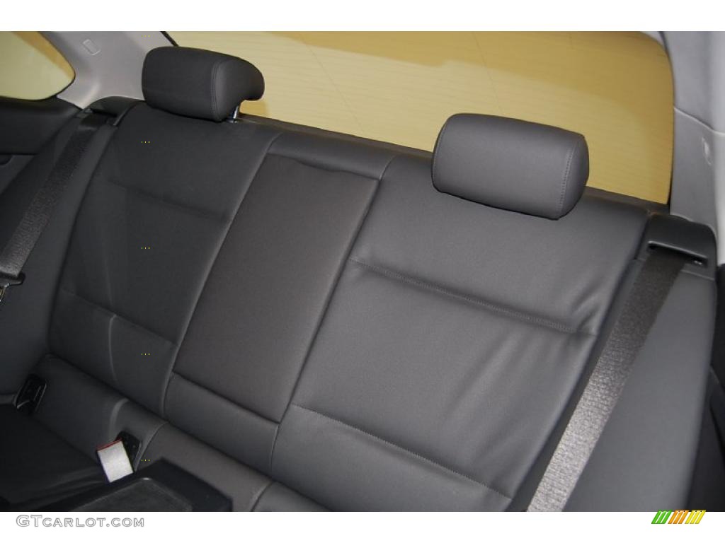 2007 3 Series 335i Coupe - Jet Black / Black photo #23