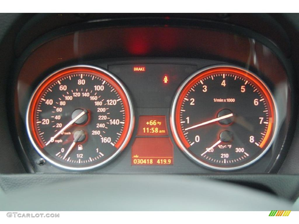 2007 3 Series 335i Coupe - Jet Black / Black photo #26